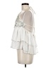 Let Me Be 100% Polyester Ivory Sleeveless Blouse Size M - photo 5