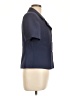 Le Suit 100% Polyester Blue Blazer Size 10 Petite - photo 4