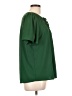 Monday Fun 100% Polyester Green Short Sleeve Blouse Size L - photo 4