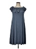 Paraphrase Gray Casual Dress Size L - photo 1