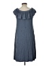 Paraphrase Gray Casual Dress Size L - photo 2
