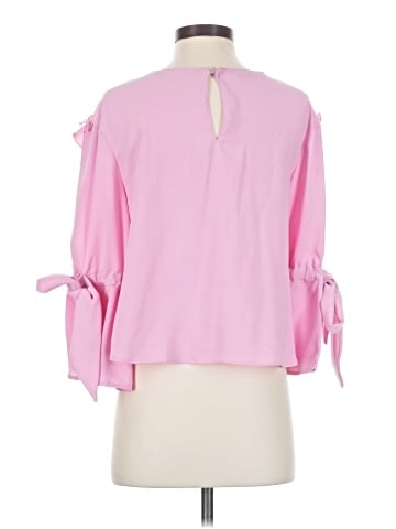 Zara Basic 3/4 Sleeve Blouse (view 2)