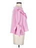 Zara Basic Pink 3/4 Sleeve Blouse Size S - photo 4
