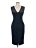 En Focus Studio Solid Blue Cocktail Dress Size 6 - photo 2
