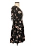 Unbranded Floral Black Casual Dress Size S - photo 4