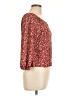 Self Esteem Burgundy Long Sleeve Blouse Size L - photo 4