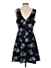 Unbranded Hearts Black Casual Dress Size S - photo 2