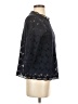 Collection 100% Cotton Black 3/4 Sleeve Blouse Size S - photo 4