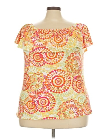 KRISTIN NICOLE Short Sleeve Blouse (view 1)