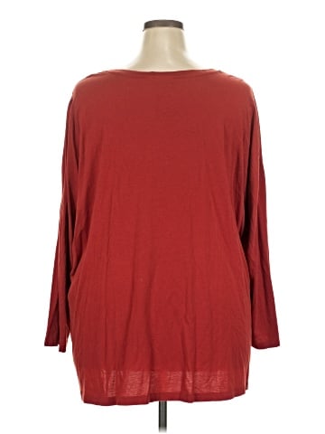 LOGO by Lori Goldstein 3/4 Sleeve T-Shirt (view 2)