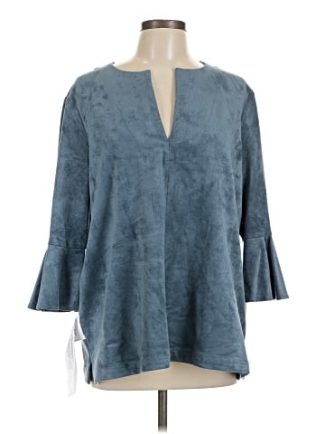 BCBGMAXAZRIA 3/4 Sleeve Blouse (view 1)