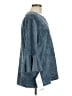 BCBGMAXAZRIA Blue 3/4 Sleeve Blouse Size L - photo 4