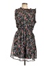 Studio West 100% Polyester Floral Black Casual Dress Size L - photo 1