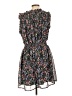 Studio West 100% Polyester Floral Black Casual Dress Size L - photo 2
