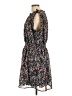 Studio West 100% Polyester Floral Black Casual Dress Size L - photo 5