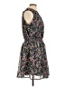Studio West 100% Polyester Floral Black Casual Dress Size L - photo 4