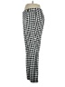 Cato Checkered-gingham Black Casual Pants Size 14 - photo 5