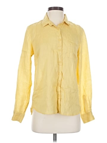 Garnet Hill Long Sleeve Button-Down Shirt (view 1)