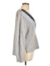 CALVIN KLEIN JEANS Chevron-herringbone Gray Pullover Sweater Size L - photo 4