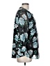 Charter Club 100% Polyester Teal 3/4 Sleeve Blouse Size L - photo 4