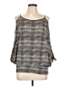 S-Twelve Gray Sleeveless Blouse Size 12 - photo 1
