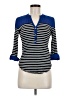 A'gaci Blue 3/4 Sleeve Top Size M - photo 1