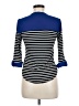 A'gaci Blue 3/4 Sleeve Top Size M - photo 2