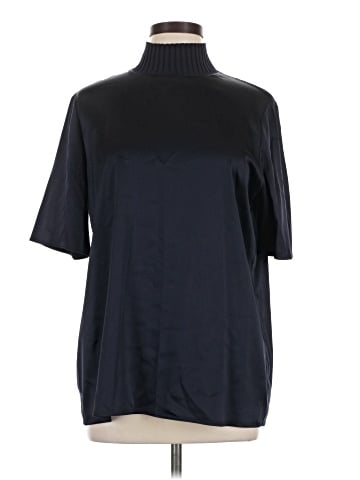 Lafayette 148 New York Short Sleeve Top (view 1)