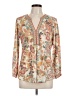 Hale Bob Paisley Ivory Long Sleeve Blouse Size L - photo 1