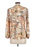 Hale Bob Paisley Ivory Long Sleeve Blouse Size L - photo 2