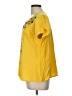 Assorted Brands 100% Rayon Yellow Short Sleeve Blouse Size L - photo 5