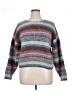 Xirena Stripes Gray Pullover Sweater Size XL (estimated) - photo 1