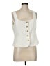 J.Crew 100% Polyester Ivory Vest Size 8 - photo 1