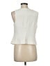 J.Crew 100% Polyester Ivory Vest Size 8 - photo 2
