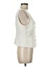 J.Crew 100% Polyester Ivory Vest Size 8 - photo 4