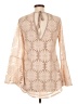 A'reve 100% Polyester Tan Long Sleeve Blouse Size L - photo 2
