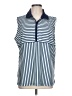 Lady Hagen Blue Sleeveless Blouse Size XXL - photo 1