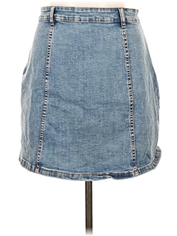 MNG Denim Skirt (view 2)