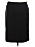 Apostrophe Solid Black Formal Skirt Size 12 - photo 1