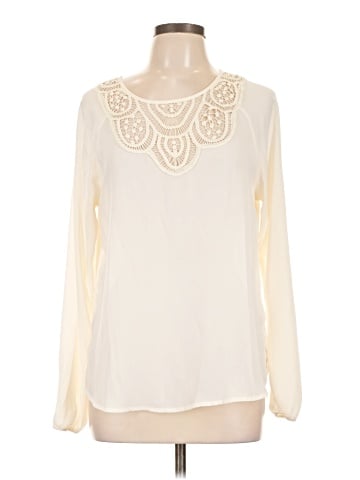 Xhilaration Long Sleeve Blouse (view 1)