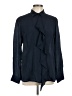 Finley Blue Long Sleeve Top Size L - photo 1