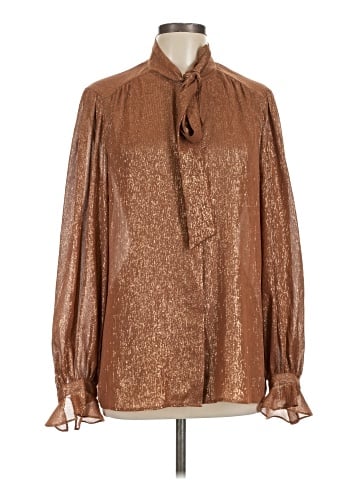 Lafayette 148 New York Long Sleeve Blouse (view 1)