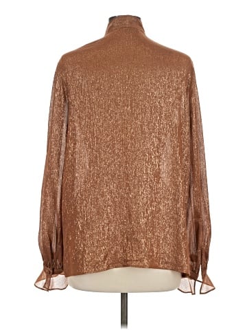 Lafayette 148 New York Long Sleeve Blouse (view 2)