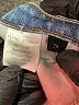 Flying Monkey 100% Cotton Blue Denim Shorts Size 29 waist - photo 4