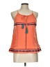 THML 100% Rayon Orange Sleeveless Blouse Size L - photo 1