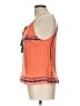 THML 100% Rayon Orange Sleeveless Blouse Size L - photo 5