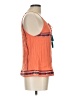 THML 100% Rayon Orange Sleeveless Blouse Size L - photo 4