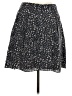 Dil 100% Silk Stars Black Silk Skirt Size 12 - photo 2