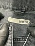 Topshop Black Denim Jacket Size 8 - photo 6