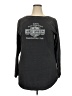 Harley Davidson Gray Long Sleeve Top Size XXL - photo 1